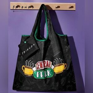 TV Show Friends Black and Green Tote Bag
